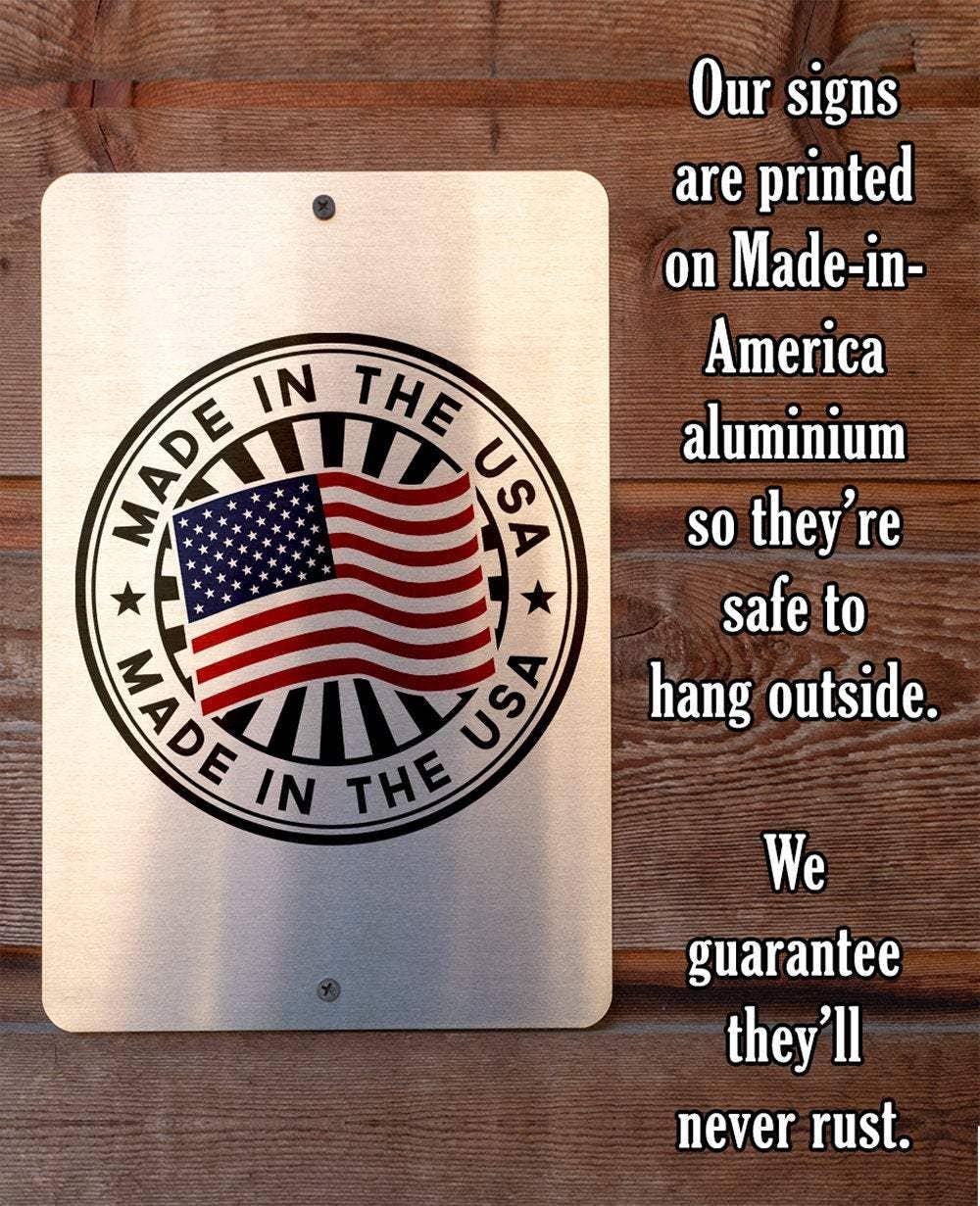 Pirate Parking - Metal Sign: 8 x 12
