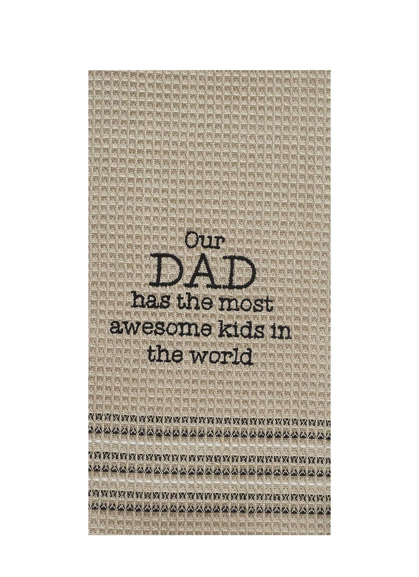 DAD WAFFLE-WEAVE DISHTOWEL