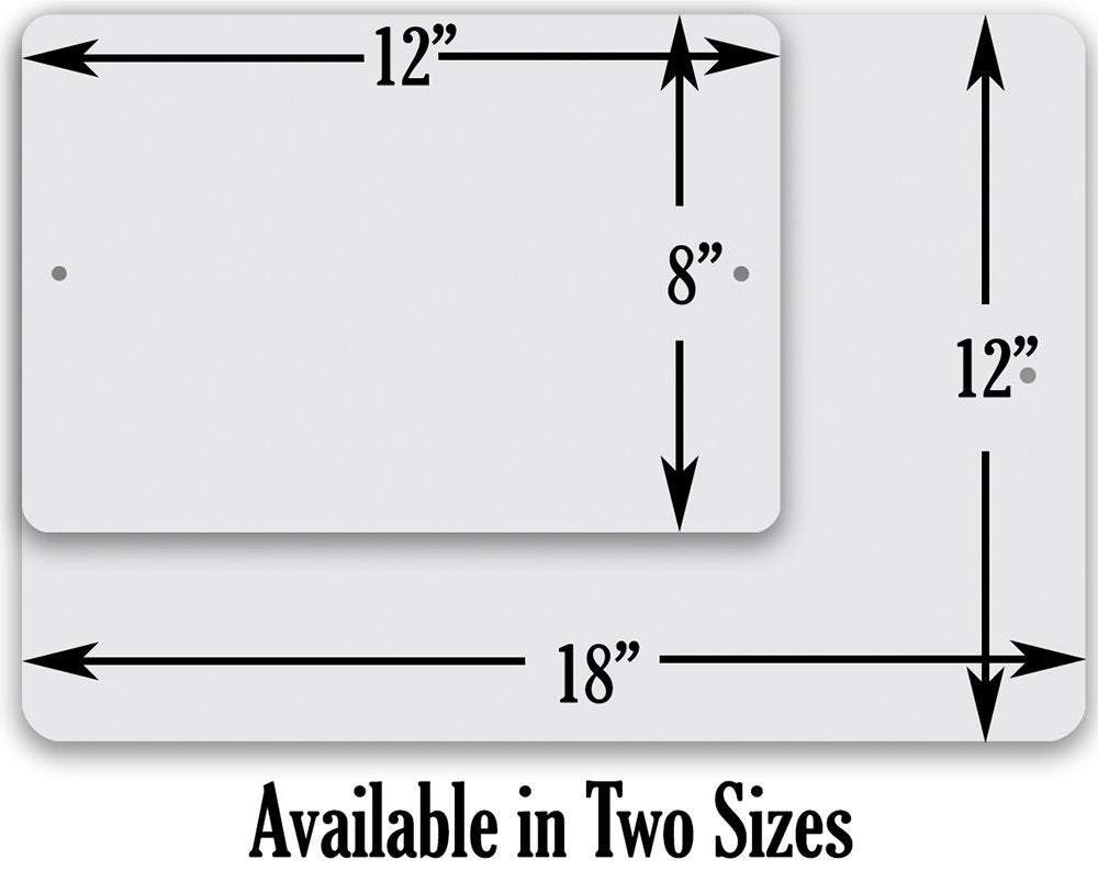 Welcome to Camp Quitcherbitchin - Metal Sign: 8 x 12