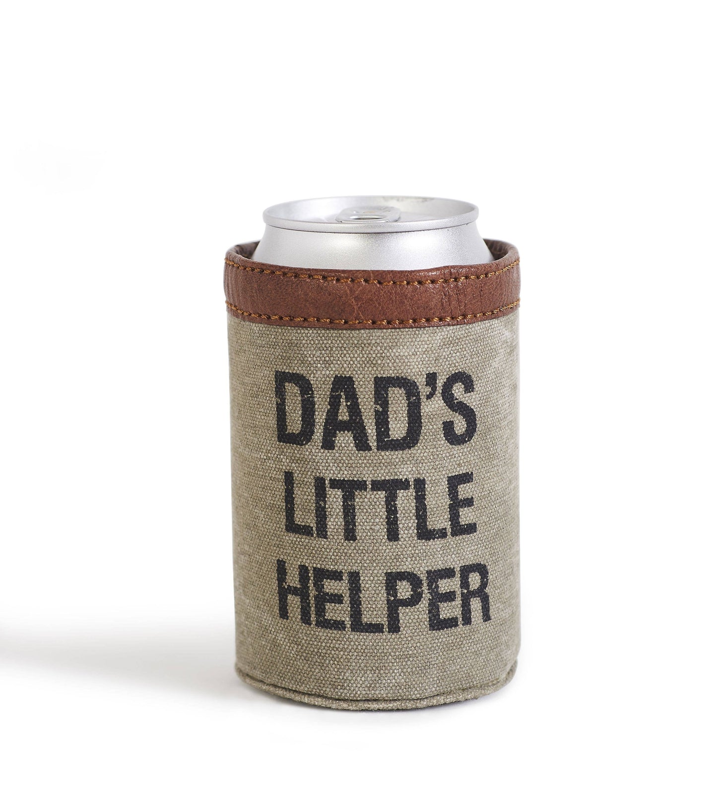 Dad's Helper Up-Cycled Canvas Can Cover