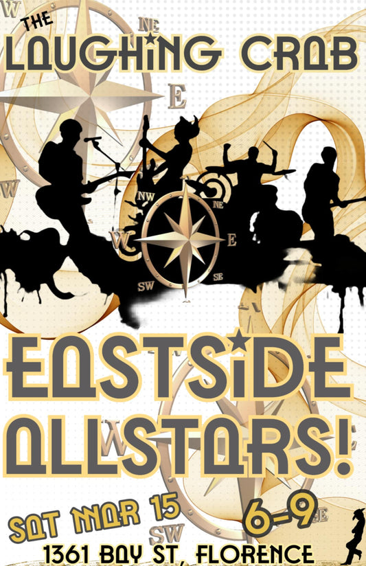 Tickets for THE EASTSIDE ALLSTAR BAND, 5/24/2025 6-9 PM- $5