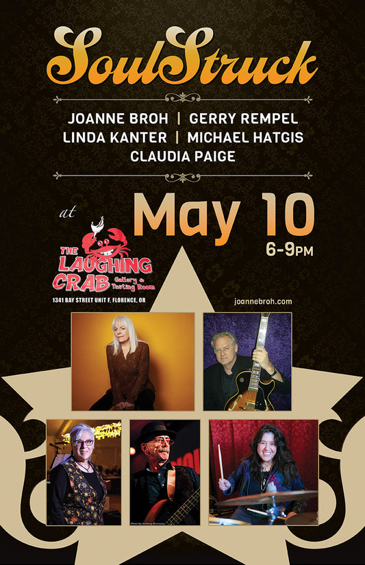 SOULSTRUCK FUNK BAND- MOTHER’S DAY WEEKEND 5/10/25- 6-9 PM $10