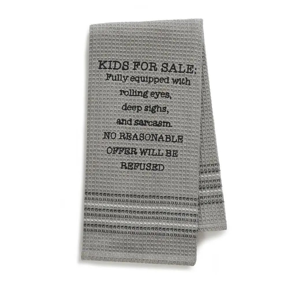 Kids For Sale Tea Towel