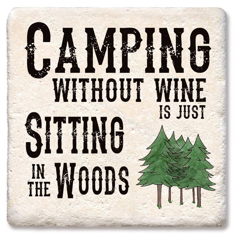 WINE COASTER CAMPING WITHOUT WINE COASTER