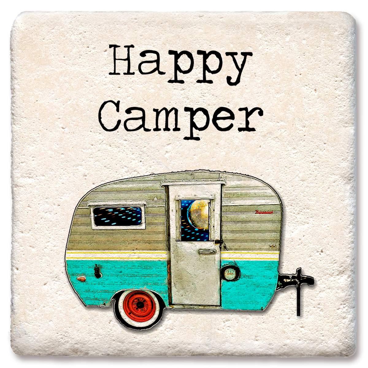HAPPY CAMPER coaster