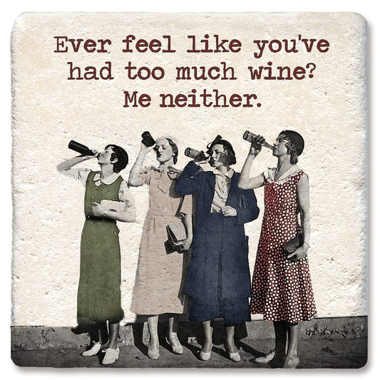 Coasters Four Ladies Too Much Wine